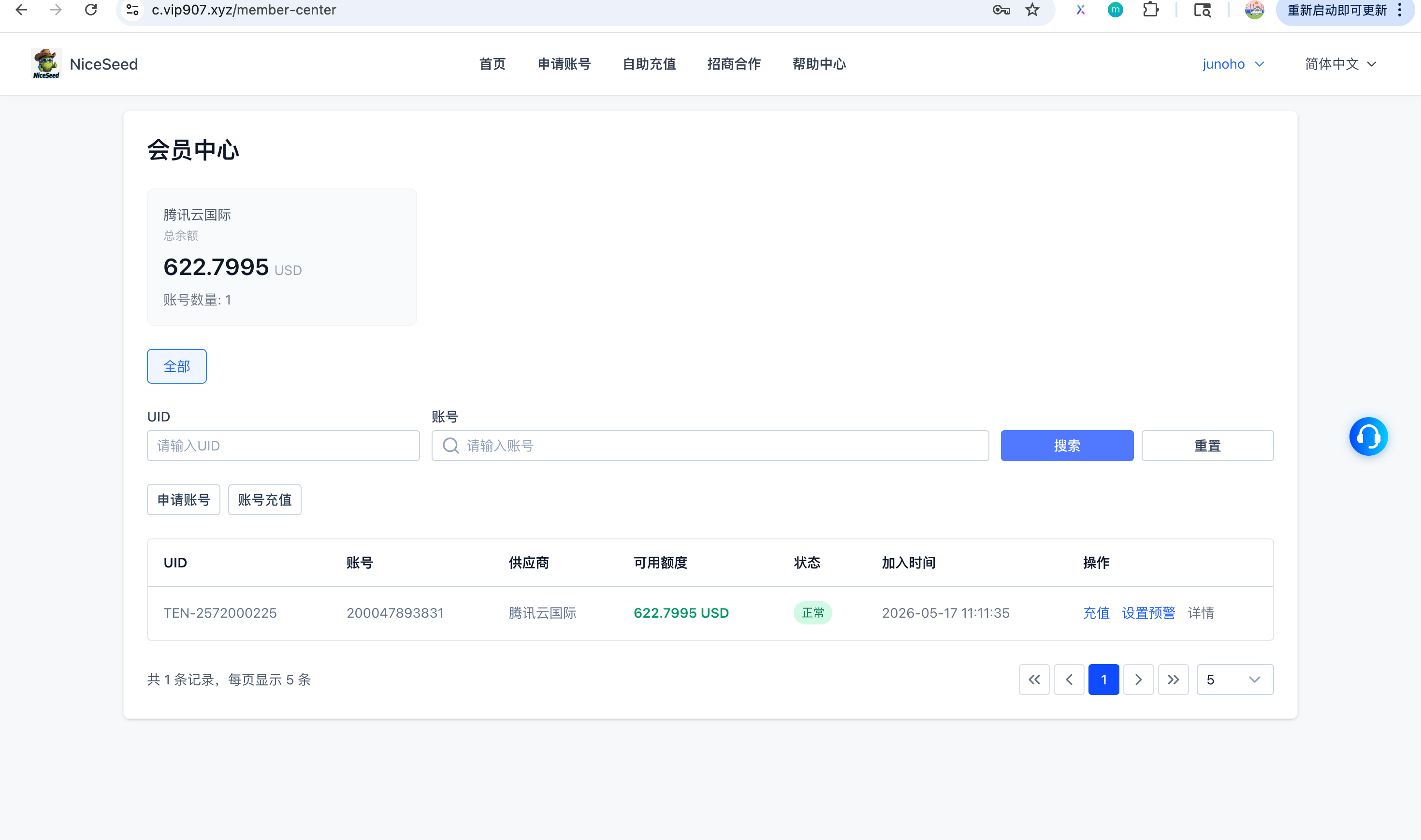 门户详情